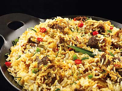 Biriyani at Jalahalli